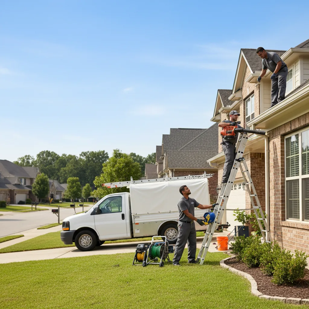 Home Gutter Service in Valmeyer, IL near me